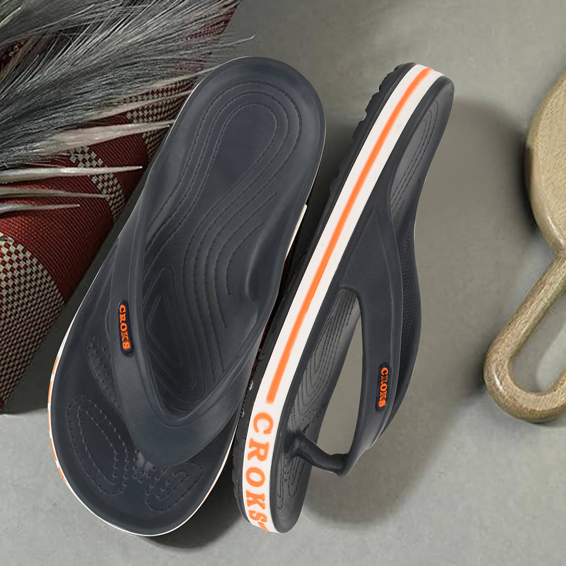    			Secritas Blue Men's Daily Slipper