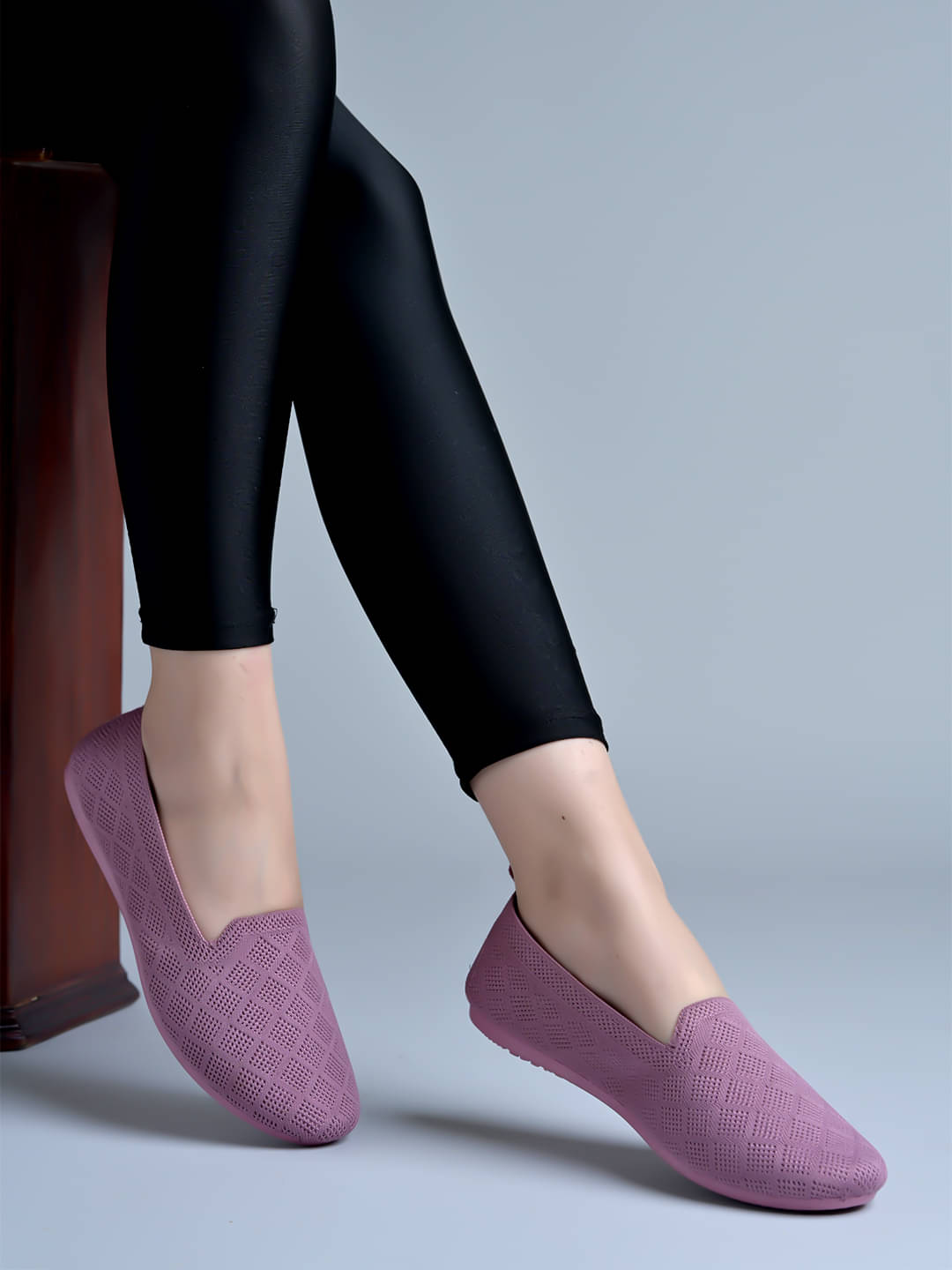 Shoetopia Peach Women's Ethnic Ballerinas Shoetopia Peach Women's Ethnic Ballerinas