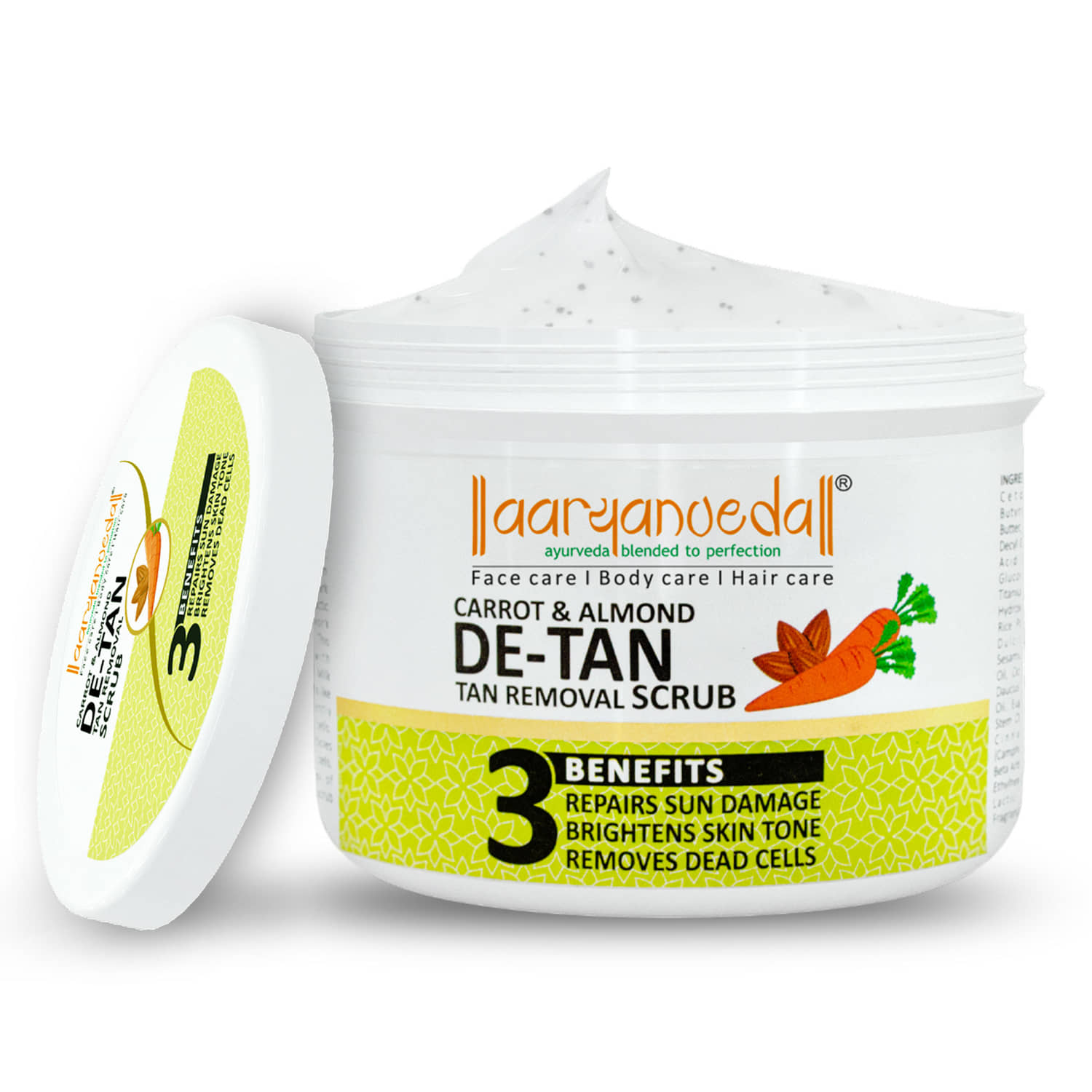 Aaryanveda Anti Tan Scrub & Exfoliators For Men & Women ( Pack of 1 )