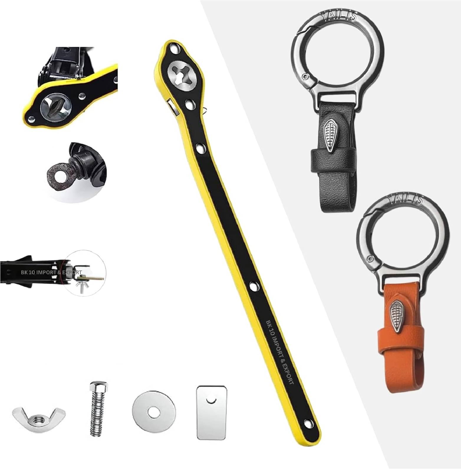 BK10 IMPORT & EXPORT Ratchet Spanner Single Pc BK10 IMPORT & EXPORT Ratchet Spanner Single Pc