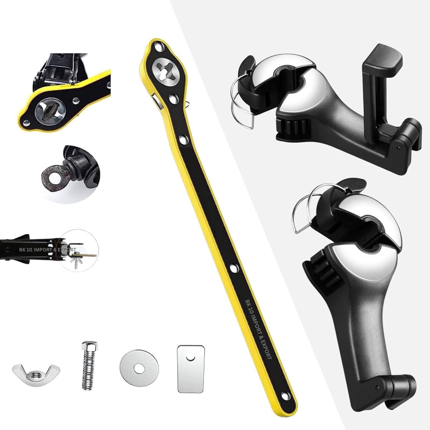 BK10 IMPORT & EXPORT Ratchet Spanner Single Pc BK10 IMPORT & EXPORT Ratchet Spanner Single Pc