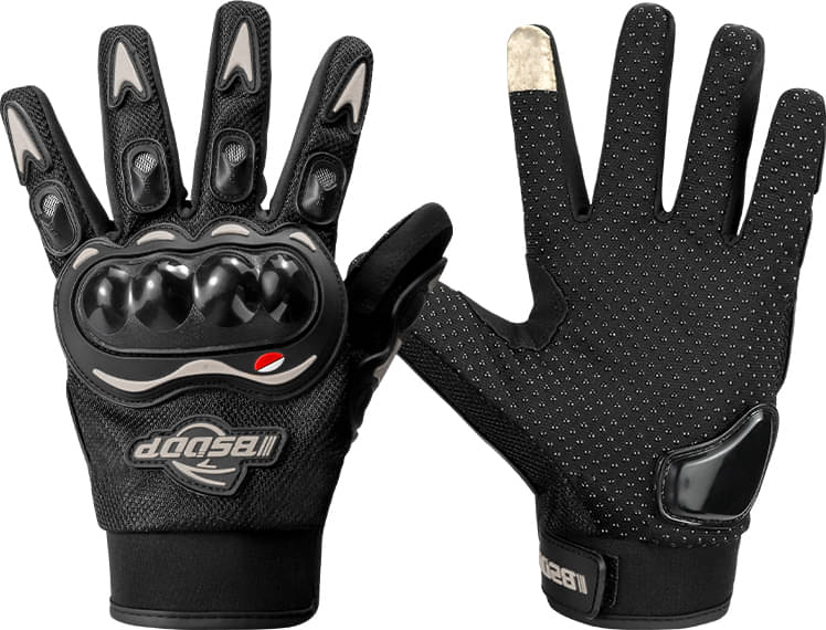     			BSDDP Full Fingers PU Leather Riding Gloves ( )