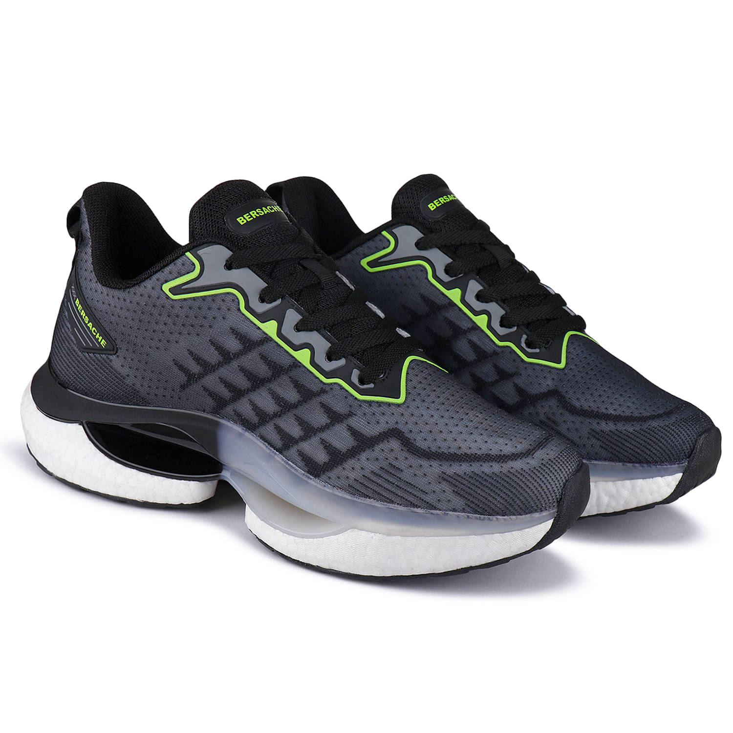     			Bersache Black Men's Lifestyle Shoes