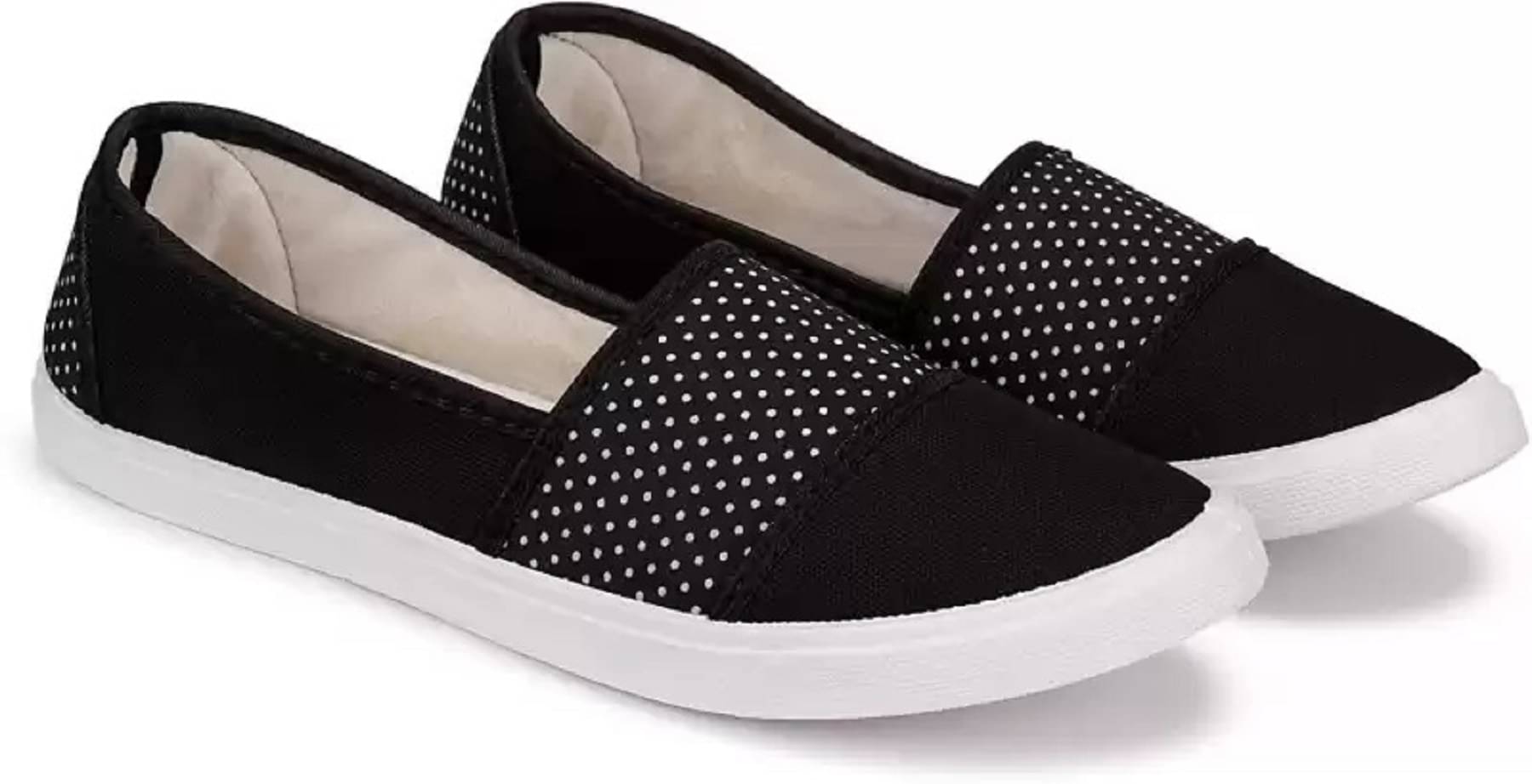     			Bersache Black Women's Slip On