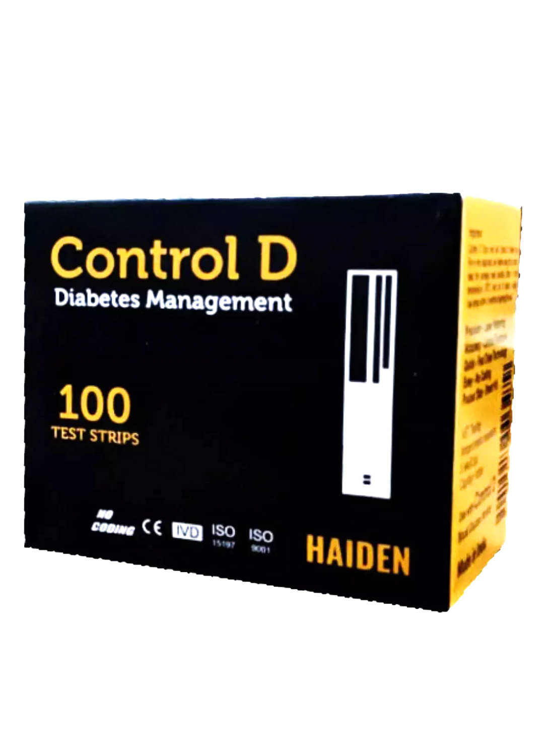 Control D Pack of 100 Test Strips Control D Pack of 100 Test Strips