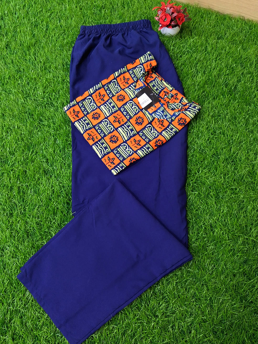 Ethnicbasket Pack of 1 Crepe Printed Straight Women's Kurti - ( Orange ) Ethnicbasket Pack of 1 Crepe Printed Straight Women's Kurti - ( Orange )