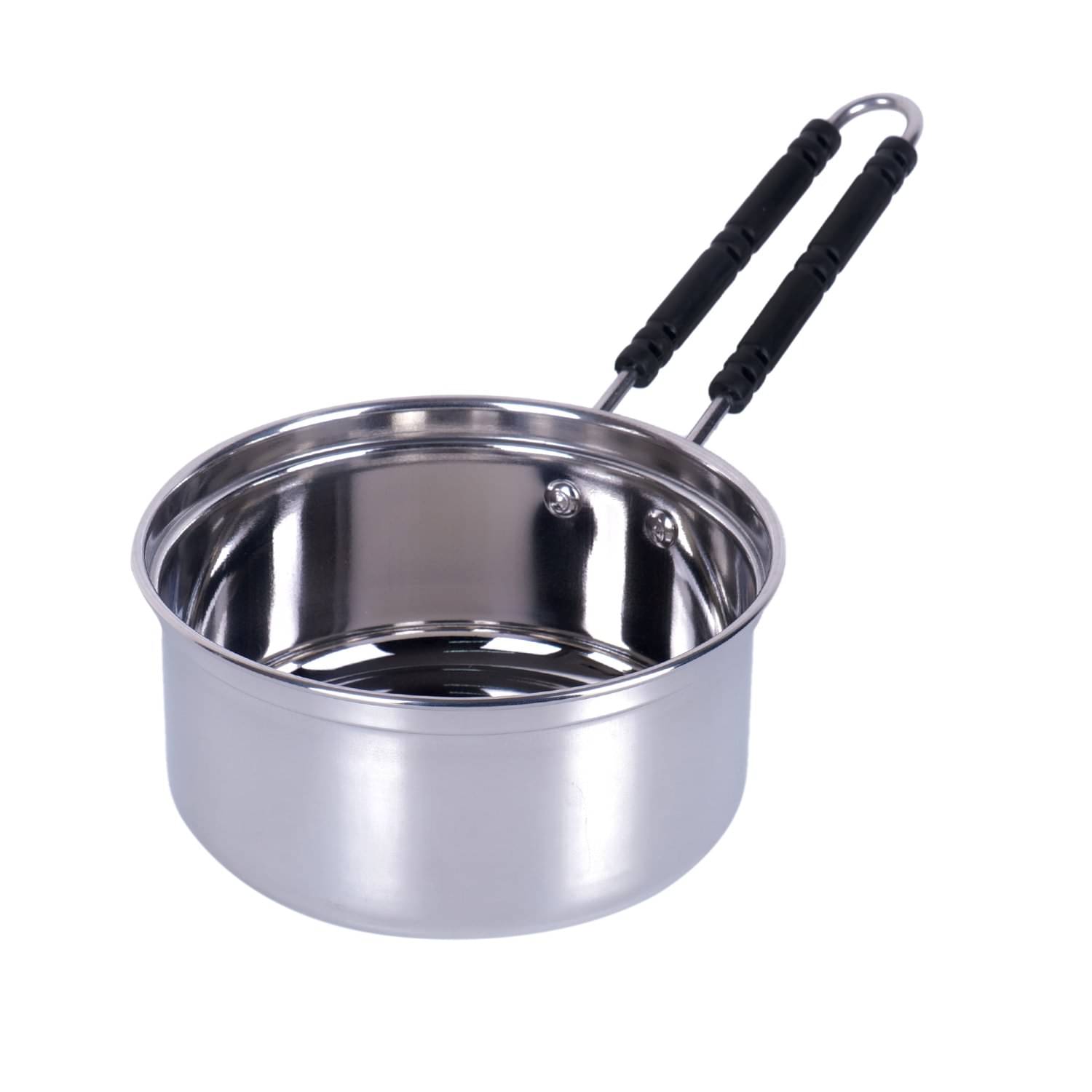 HomePro Non Coated Stainless Steel Sauce Pan Induction Bottom without Lid mm Thickness 20 cm Diameter 1.5 Ltr HomePro Non Coated Stainless Steel Sauce Pan Induction Bottom without Lid mm Thickness 20 cm Diameter 1.5 Ltr
