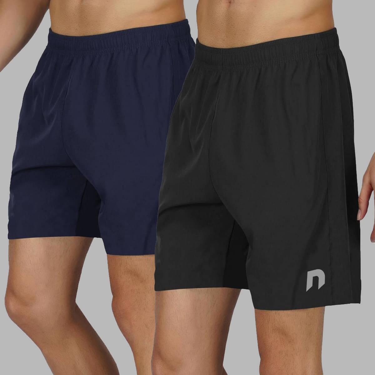 NEVER LOSE Multicolor Polyester Men's Cycling Shorts ( Pack of 2 ) NEVER LOSE Multicolor Polyester Men's Cycling Shorts ( Pack of 2 )