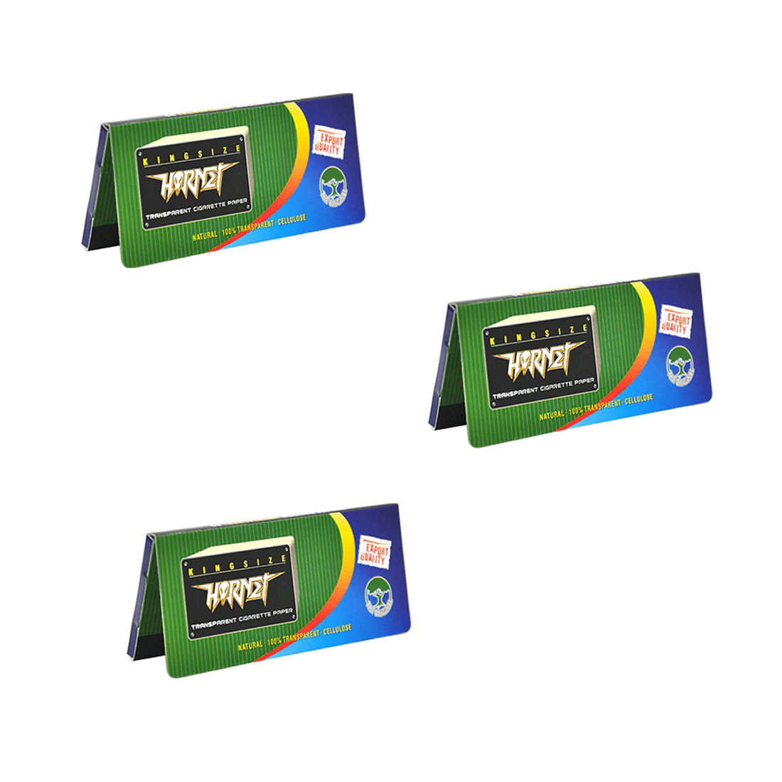 PUFF SMART King Size Hornet Rolling Papers Transparent Paper 110mm (3 Booklets) PUFF SMART King Size Hornet Rolling Papers Transparent Paper 110mm (3 Booklets)
