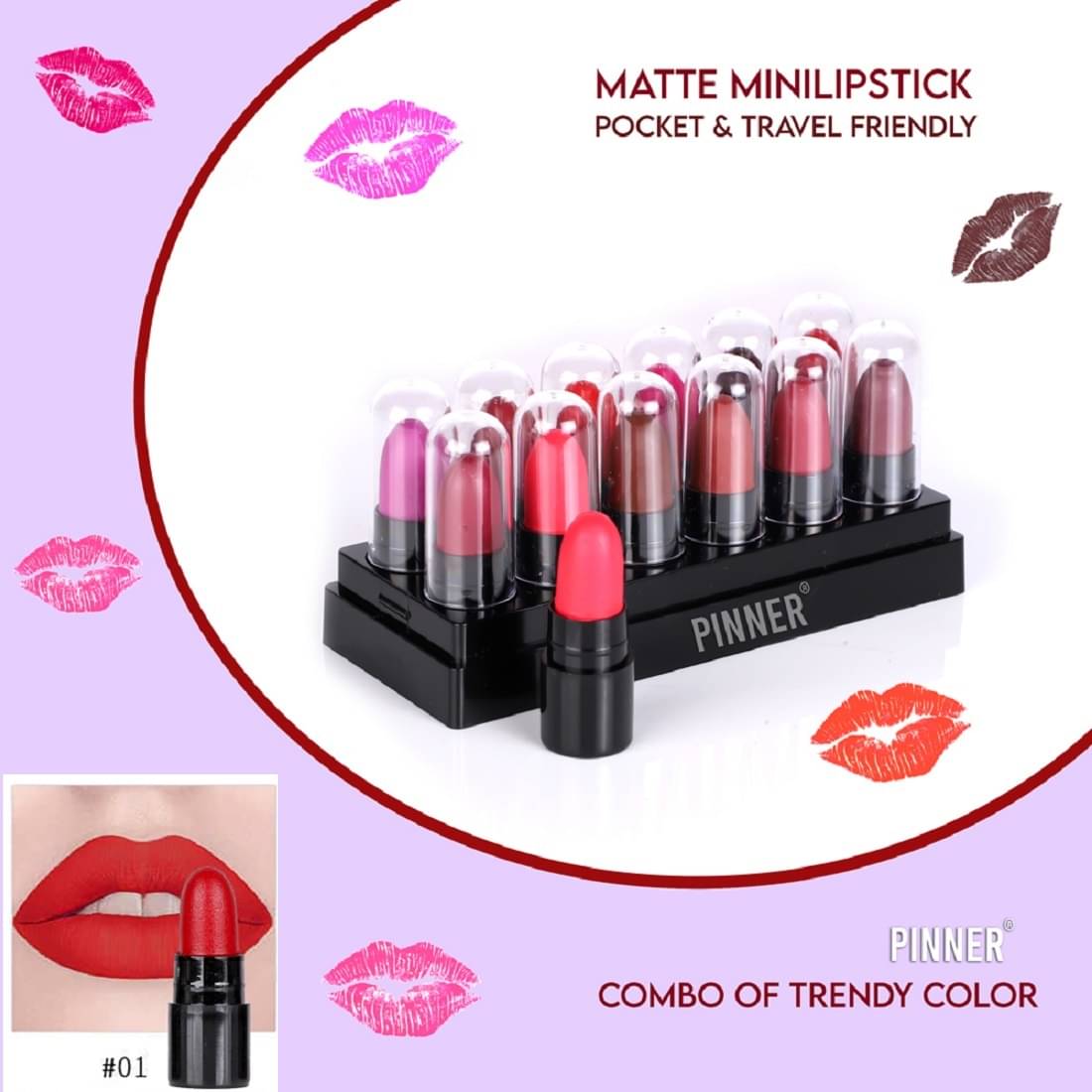 Play Run Minis Pout Party Matte Lipstick Highly Pigmented Mini Lipsticks (Set of 12 ) Play Run Minis Pout Party Matte Lipstick Highly Pigmented Mini Lipsticks (Set of 12 )