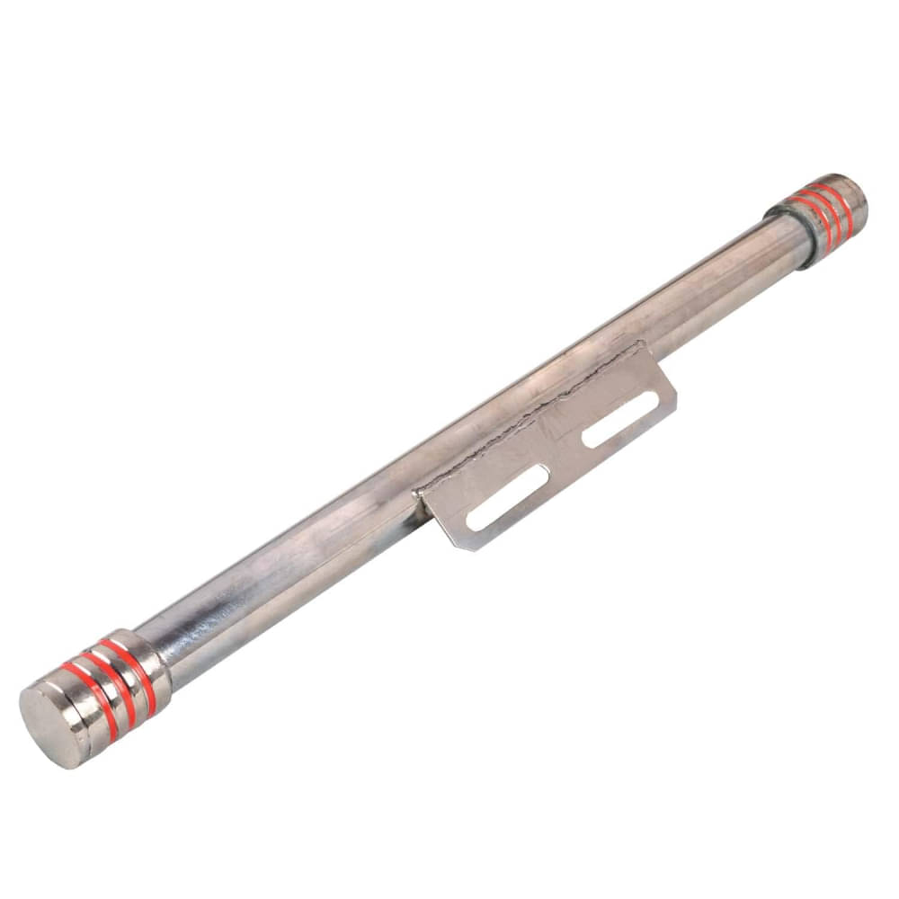     			Pure Biking Front Leg Guard Single Bar-Rod Black Stylish Bar Open Rod (SPL Rod CP)