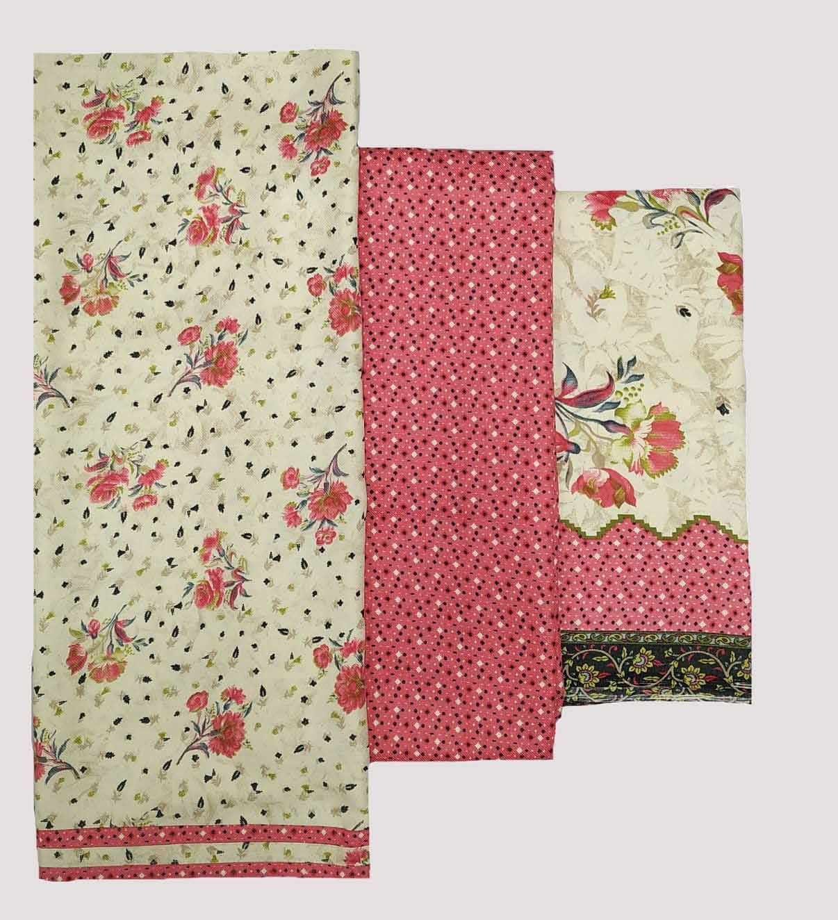 Soul Essence Unstitched Woollen Printed Dress Material - Pink ( Pack of 1 ) Soul Essence Unstitched Woollen Printed Dress Material - Pink ( Pack of 1 )