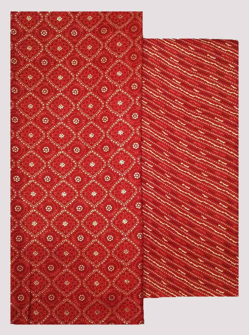 Soul Essence Unstitched Woollen Printed Dress Material - Red ( Pack of 1 ) Soul Essence Unstitched Woollen Printed Dress Material - Red ( Pack of 1 )