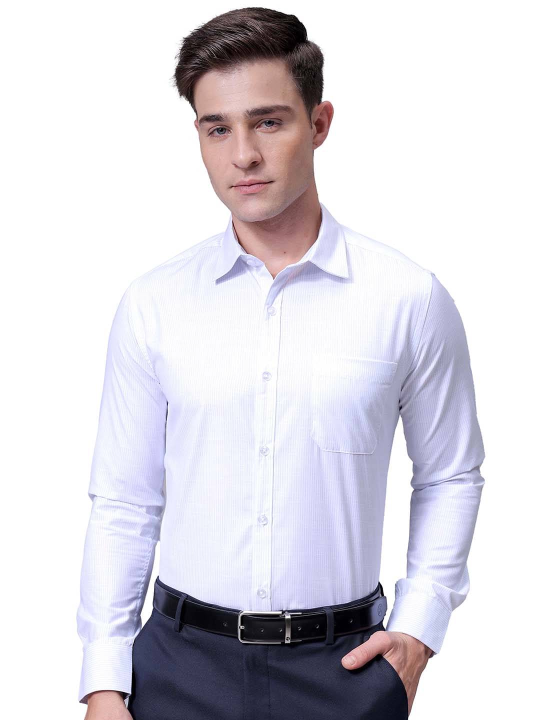     			The Indian Garage Co. Poly Cotton Slim Fit Full Sleeves Men's Formal Shirt - Blue ( Pack of 1 )