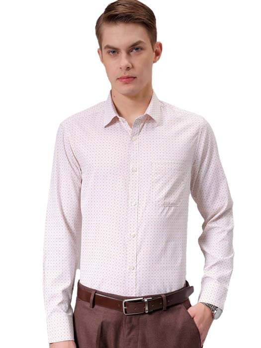 The Indian Garage Co. Polyester Slim Fit Full Sleeves Men's Formal Shirt - Khaki ( Pack of 1 )     			The Indian Garage Co. Polyester Slim Fit Full Sleeves Men's Formal Shirt - Khaki ( Pack of 1 )