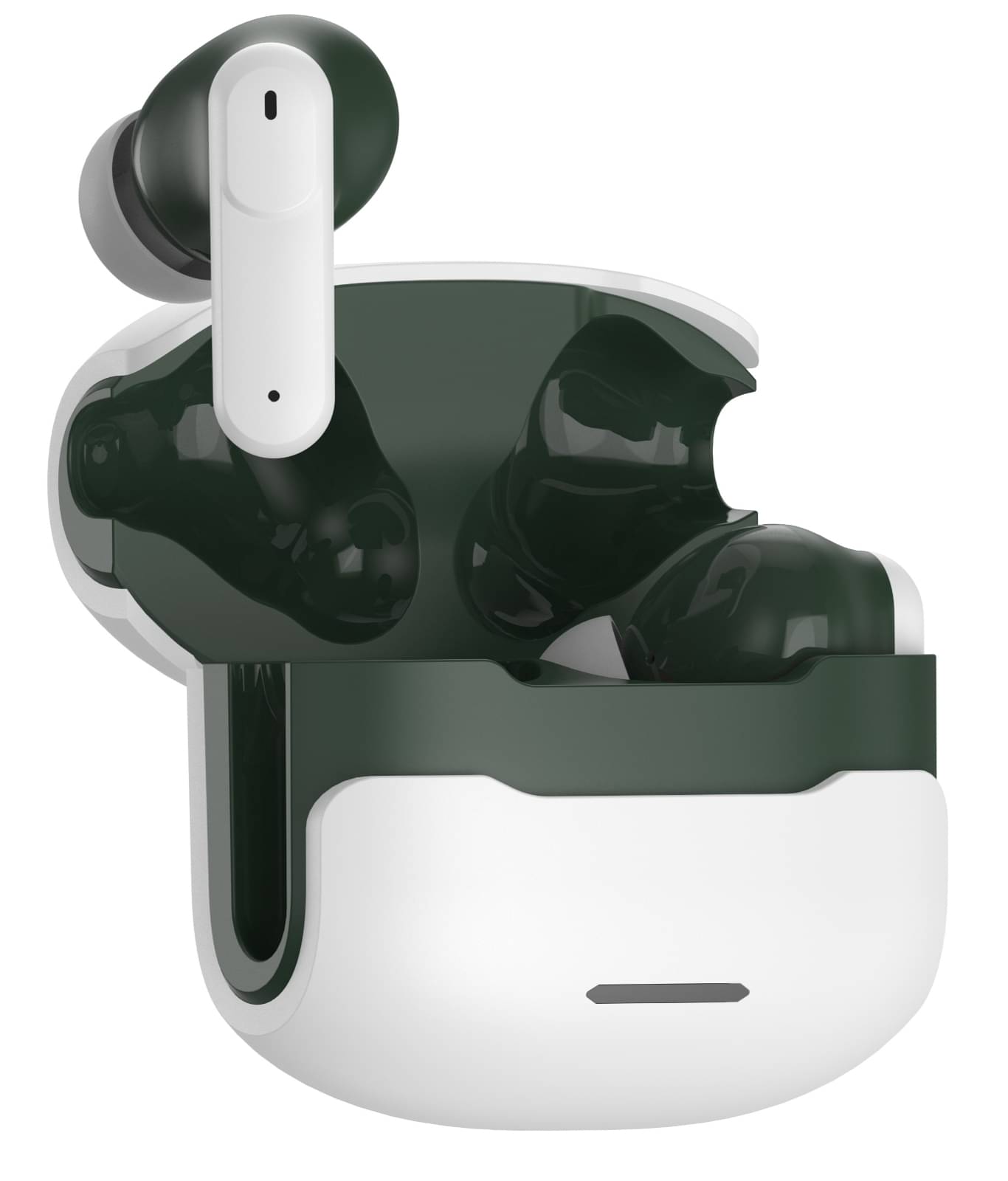     			VEhop AIRBUDS LOW LATENCY Bluetooth True Wireless (TWS) In Ear 35 Hours Playback Low Latency,Fast charging IPX4(Splash & Sweat Proof) Green