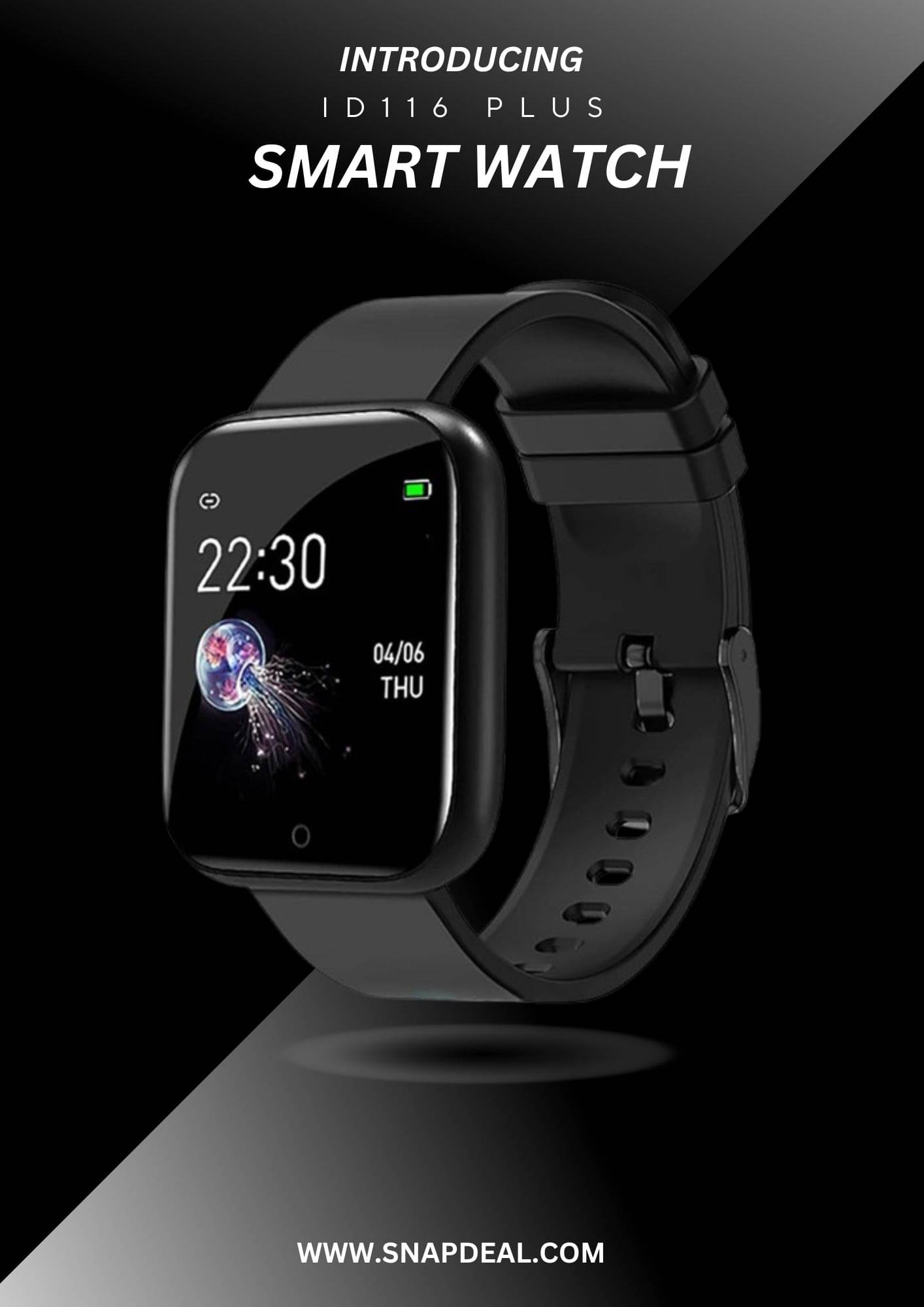 cadnut OLED BT Calling Smart Watch with Strap Upto 24 hours Backup ( Black ) cadnut OLED BT Calling Smart Watch with Strap Upto 24 hours Backup ( Black )