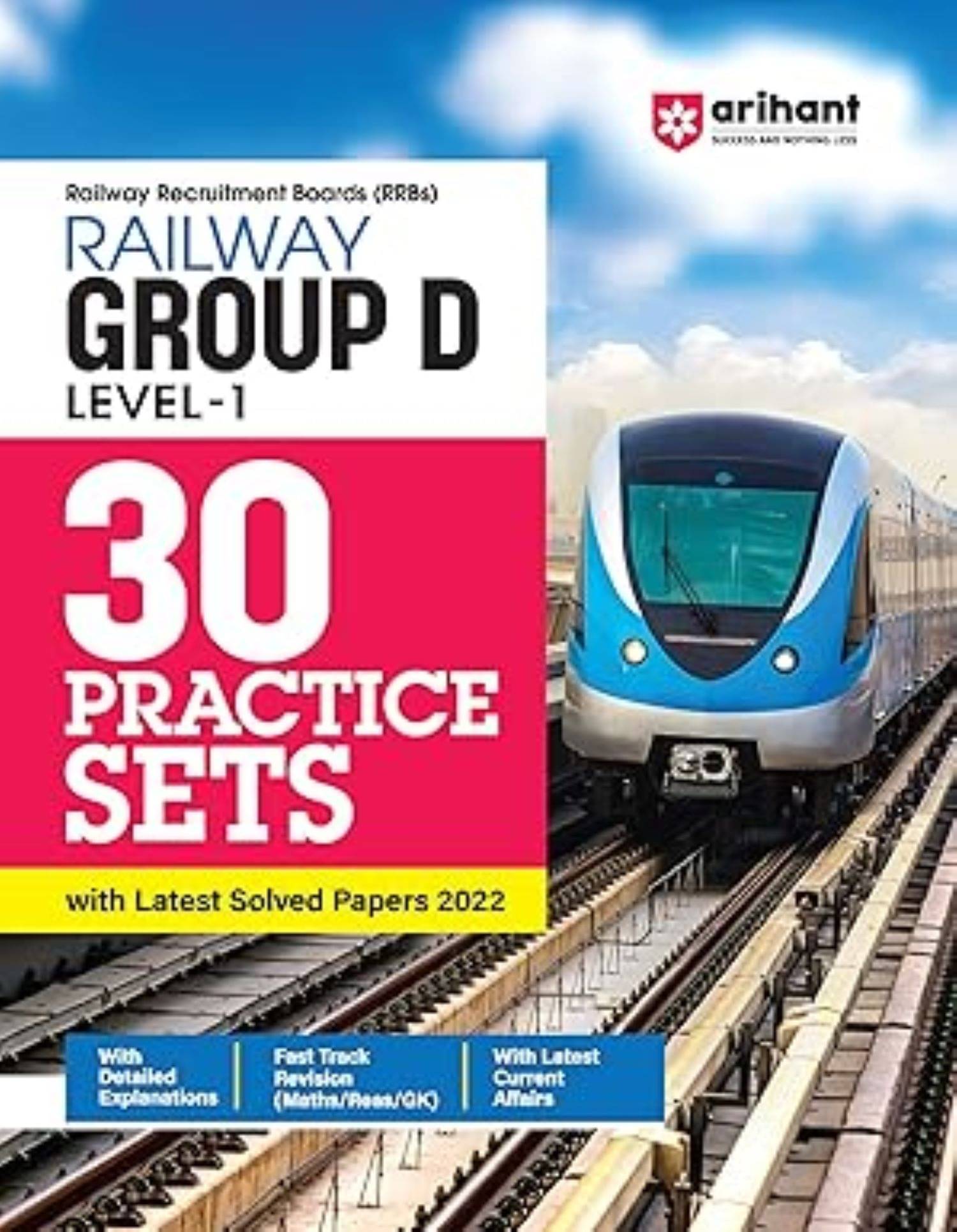     			Arihant Railway Group D Exam 2025 Level I 30 Prcatice Set | English Medium
