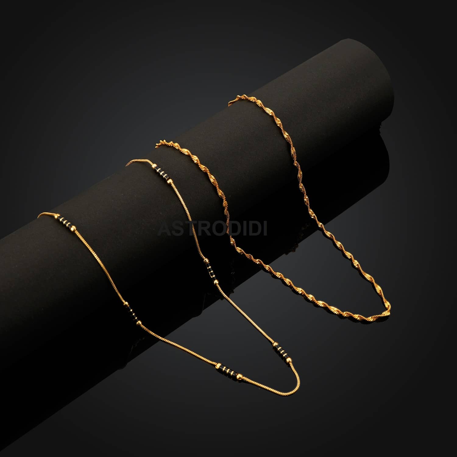 Astrodidi Gold Plated Chain ( Set of 2 )