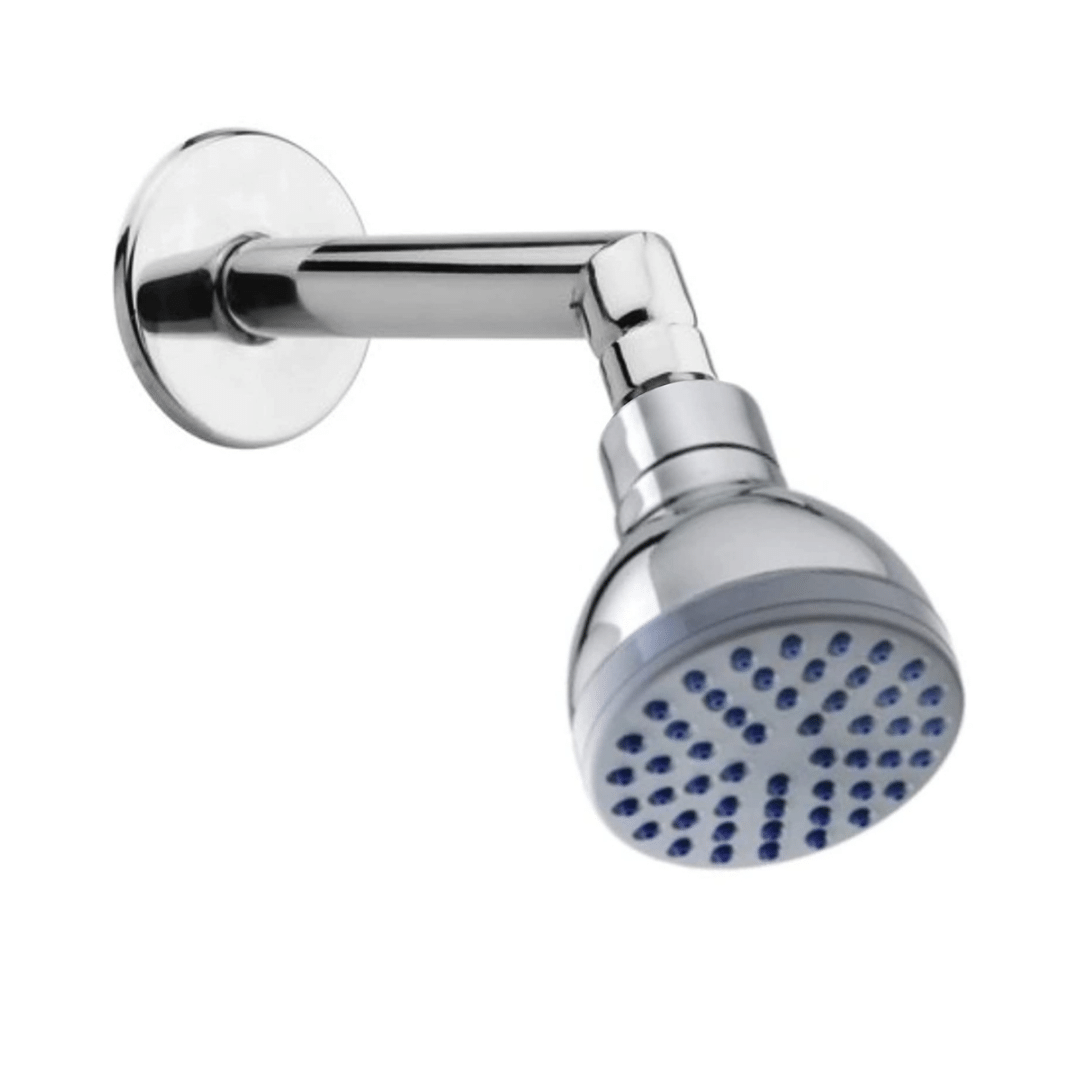 COSVIT 3"Inch Blue Nozzle Shower with 7" SS Arm Plastic (ABS) Overhead Shower COSVIT 3"Inch Blue Nozzle Shower with 7" SS Arm Plastic (ABS) Overhead Shower