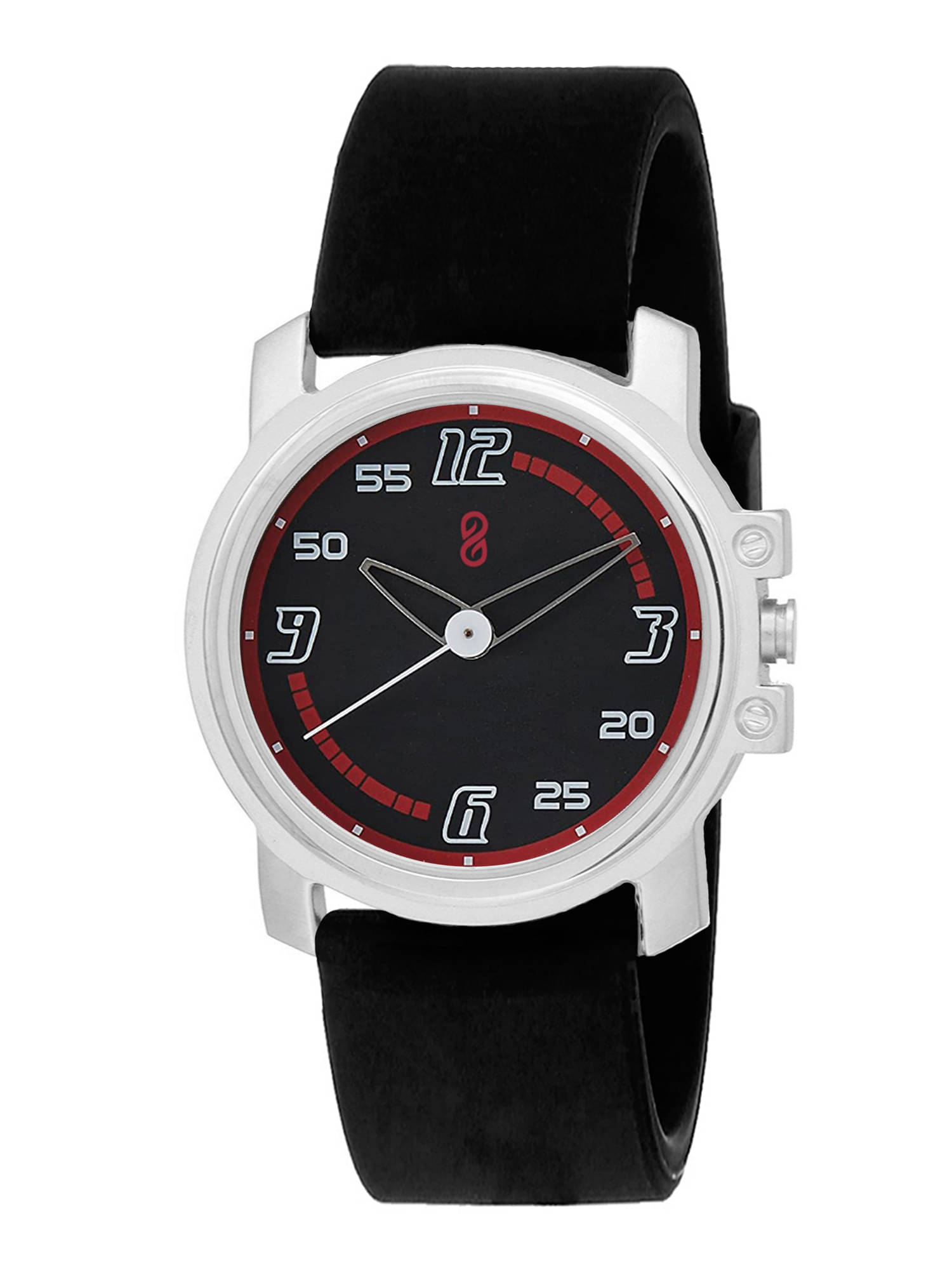     			DIGITRACK Black Silicon Analog Men's Watch