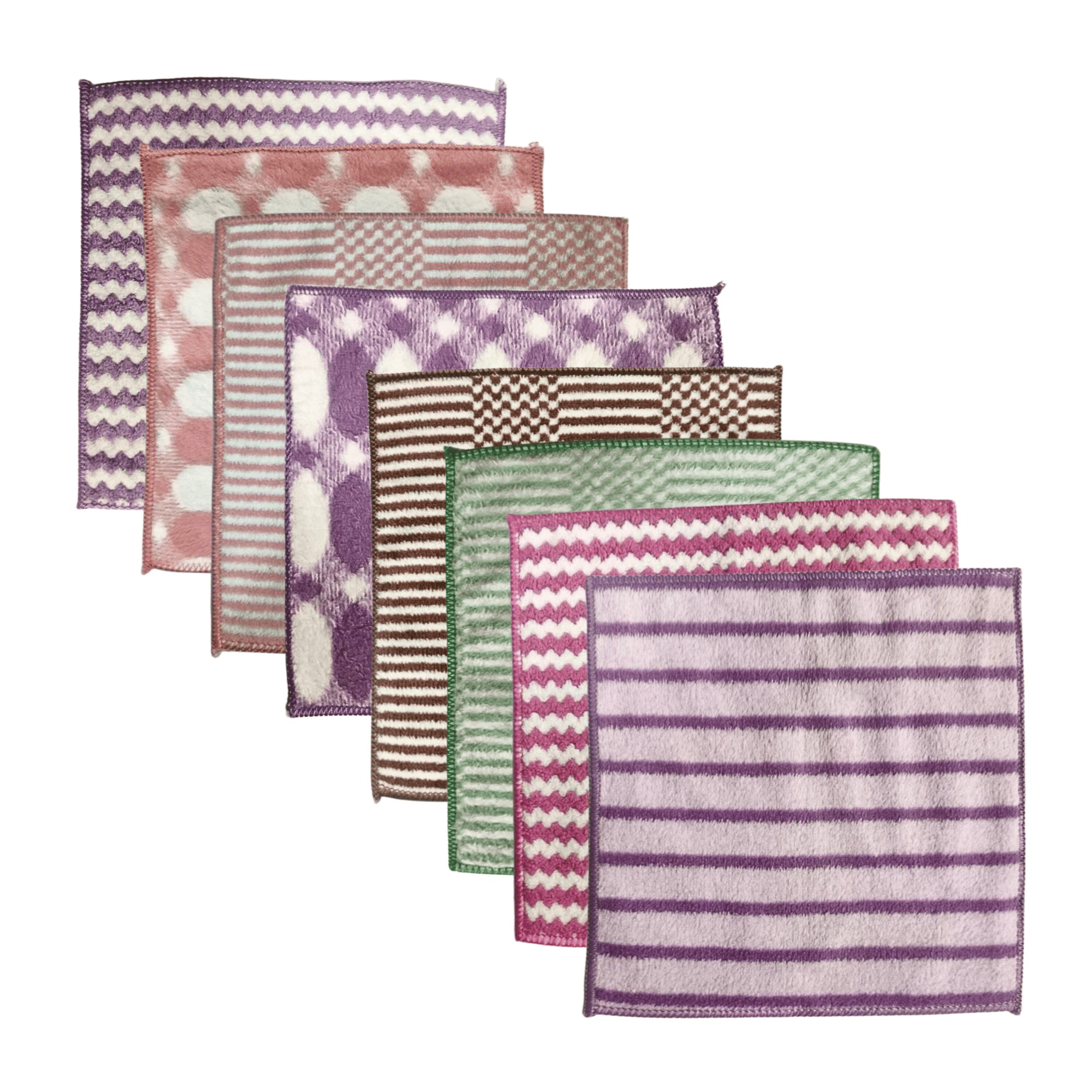     			Extra Soft and Super Absorbent Face Towel (Random Designs & Color) (25 x 25 inch) Pack of 8