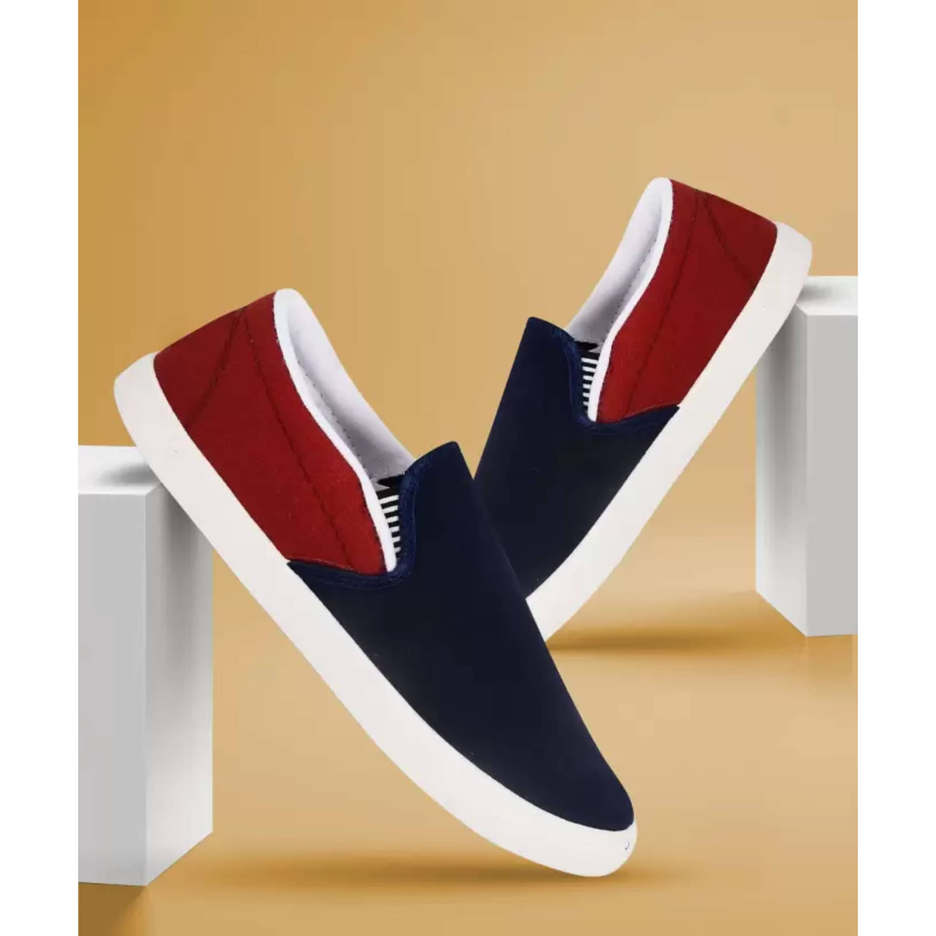 Hotspot Maroon Men's Slip on - Formal Shoes | Buy online on ZillyBuy