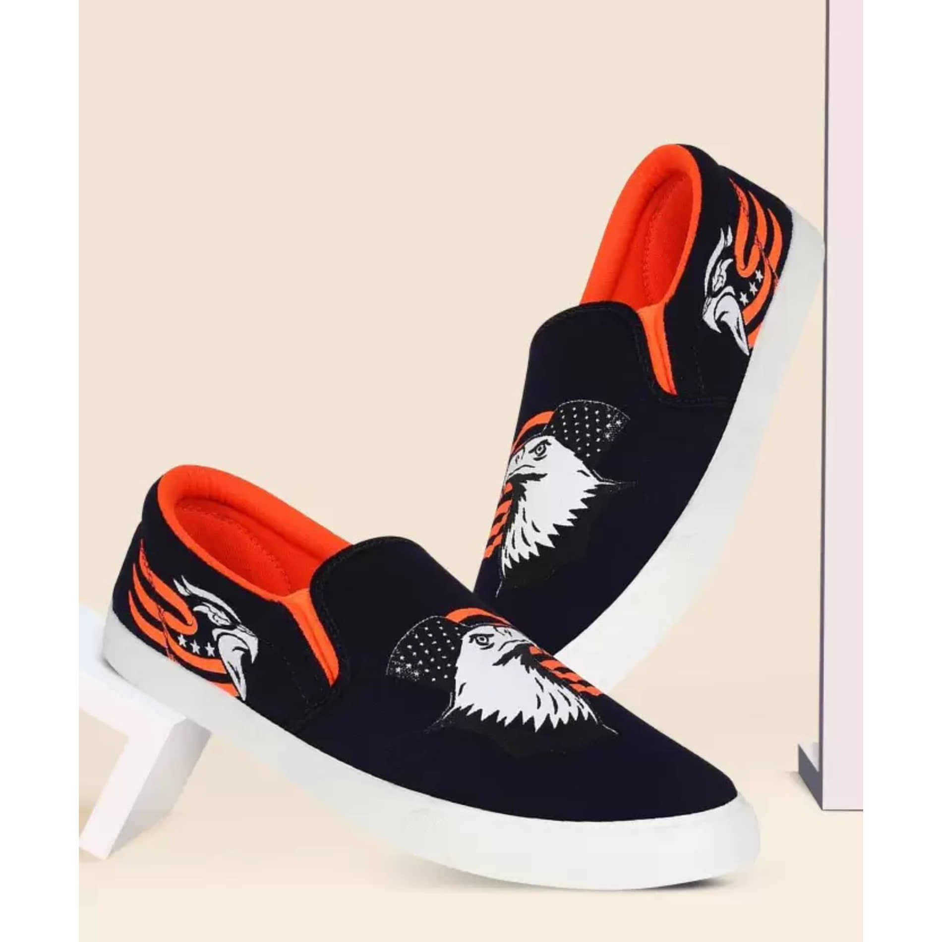 Hotspot Orange Men's Slip on - Formal Shoes | Buy online on ZillyBuy
