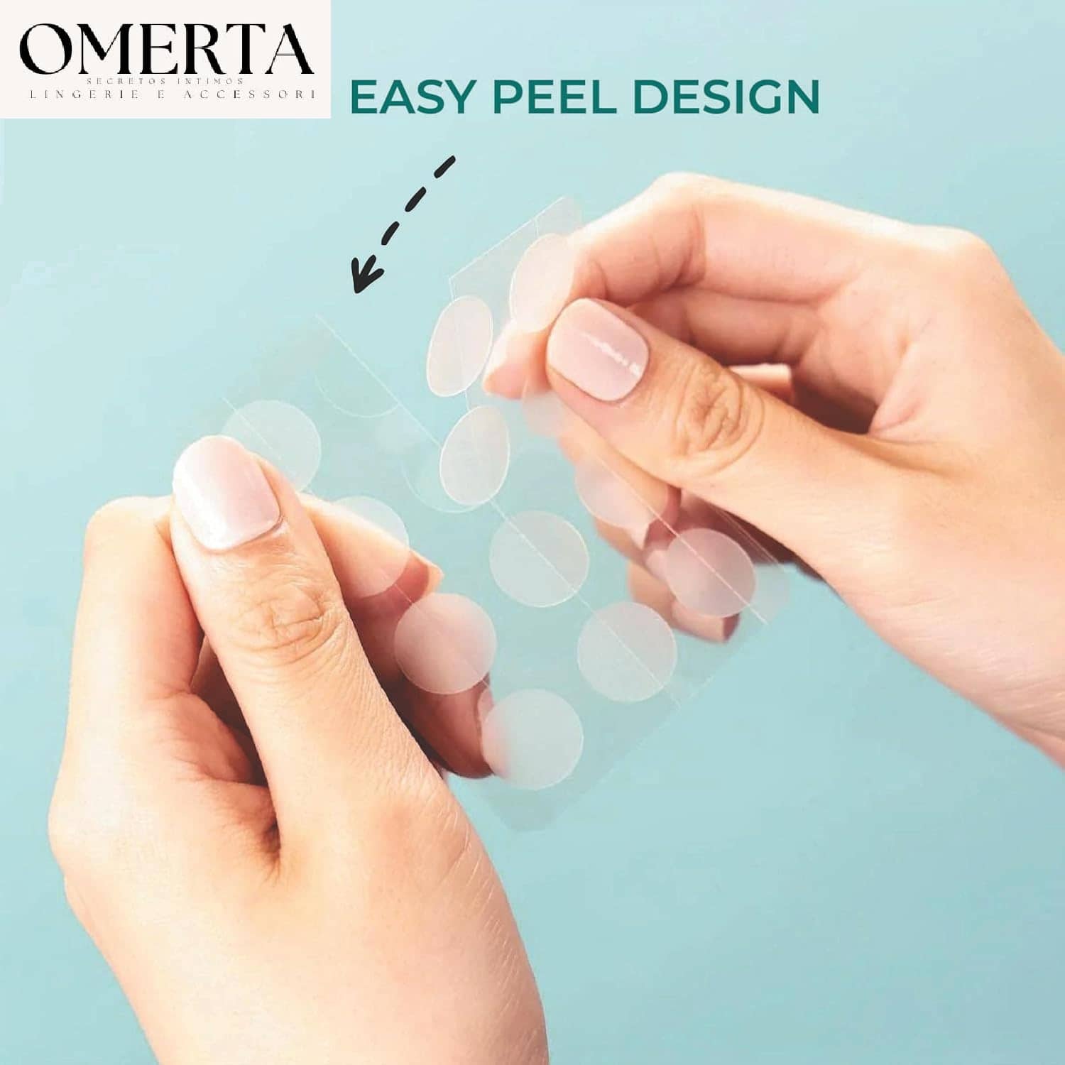 Omerta Best Quality Cheapest 72 PC Hydrocolloid Water Proof Active Surface Absorbing Overnight Acne Pimple Patch Reduces Excess Oil & Silicone Nipple Cover For Women (2 Pair)