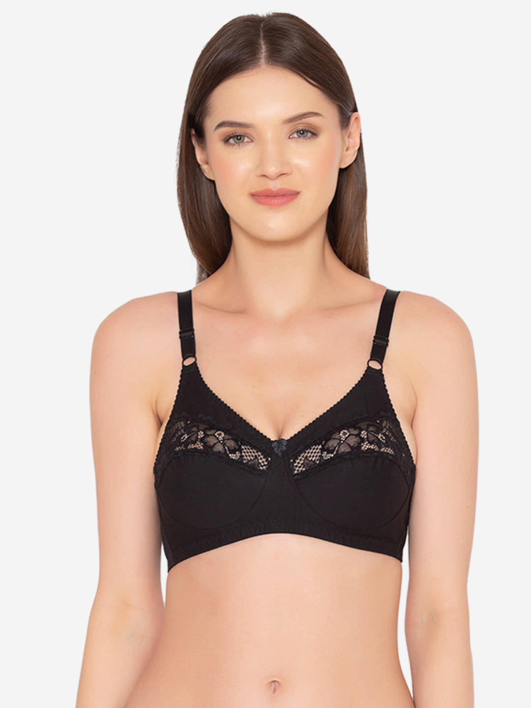 Paris Beauty Pack of 1 Lycra Non Padded T-Shirt Bra For Women ( Black ) Paris Beauty Pack of 1 Lycra Non Padded T-Shirt Bra For Women ( Black )