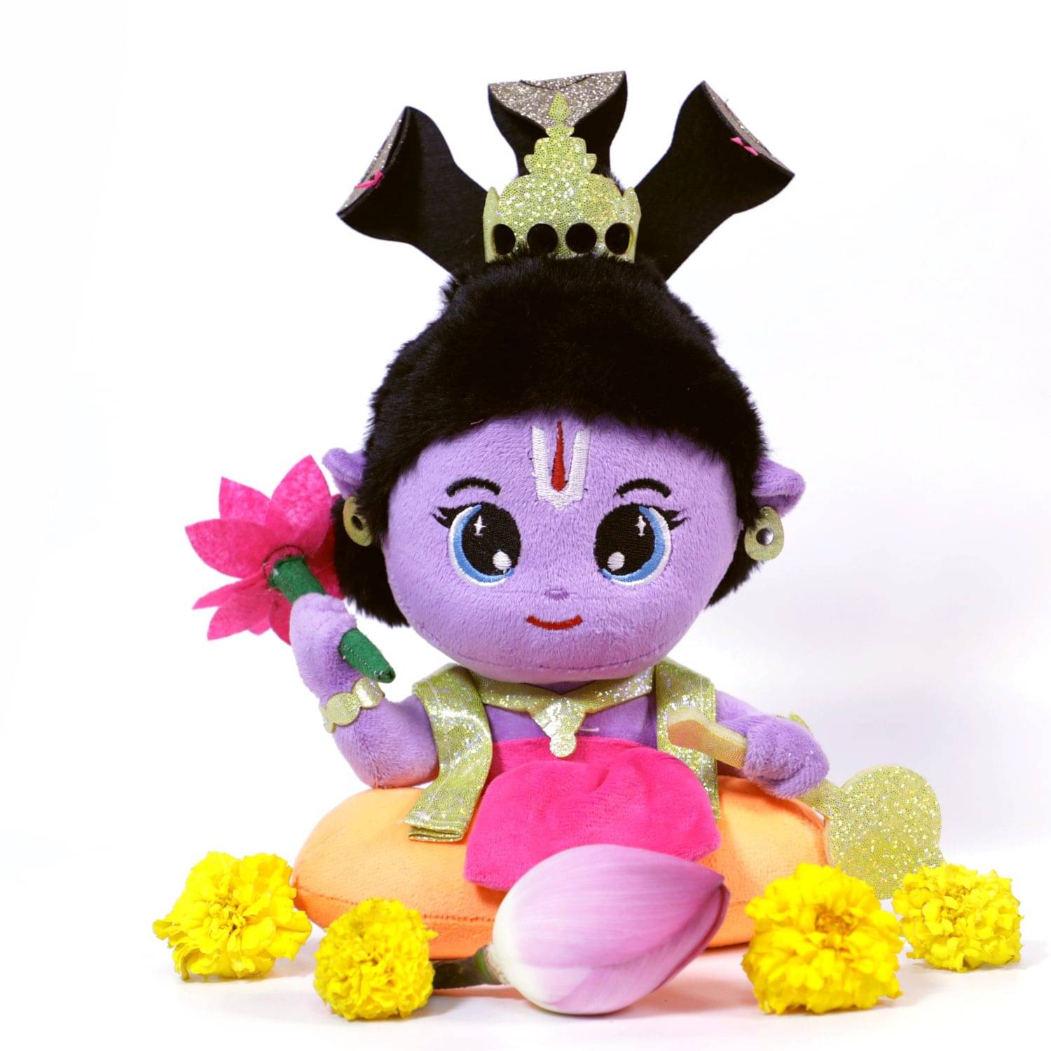    			Premium Quality Lord Vishnu Soft Plush Toy for Kids, Boys, Girls, Best Devotional Gift Hindu God Stuffed Toys