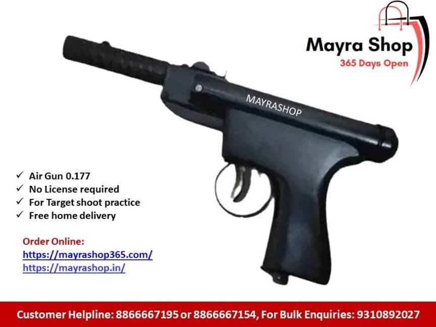 Prince Air Gun Pistol 200 Pellets Free and Cover Free Prince Air Gun Pistol 200 Pellets Free and Cover Free