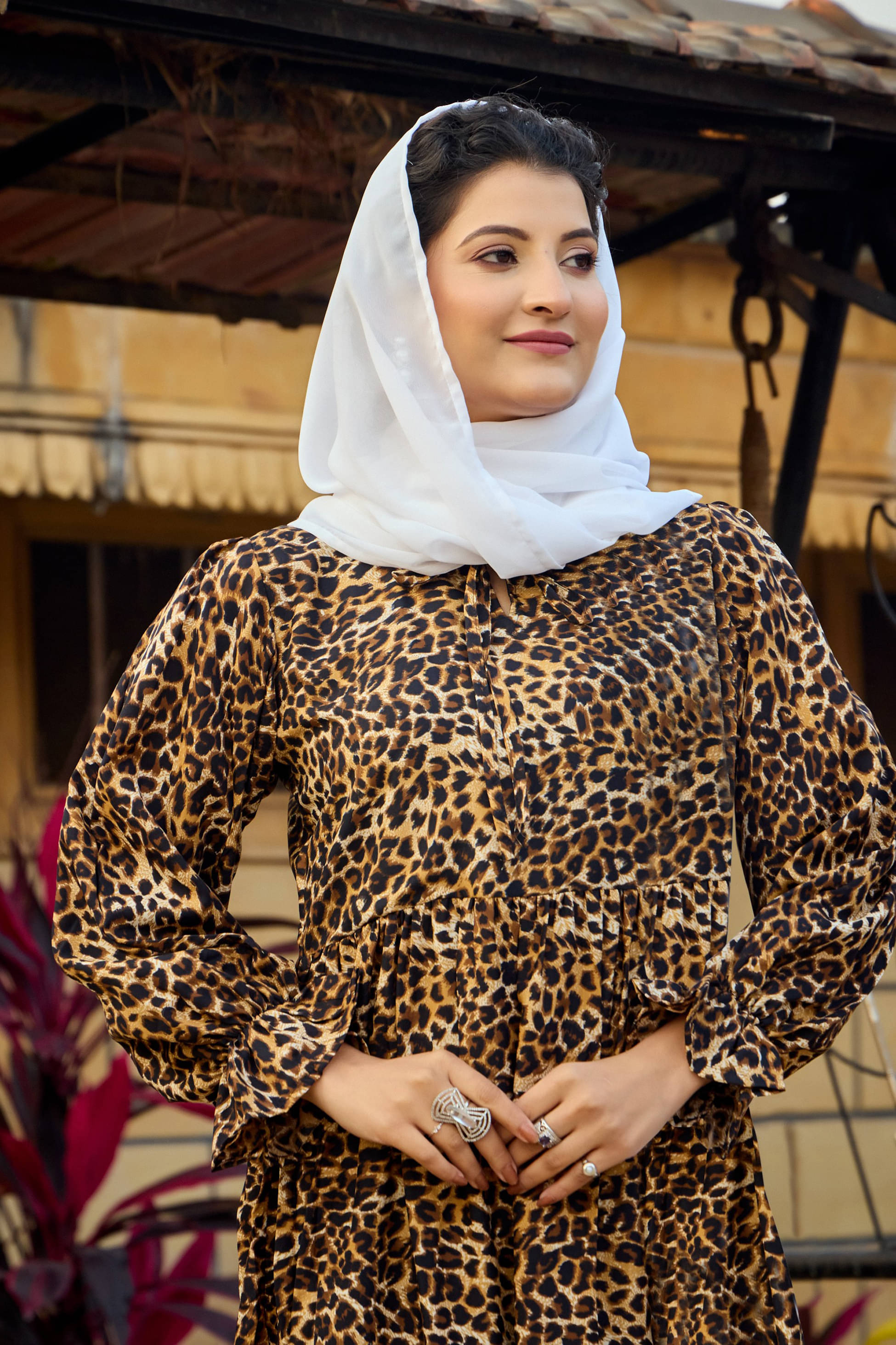     			SARINKU Crepe Burqa without Hijab Multicolor ( Pack of 1 )