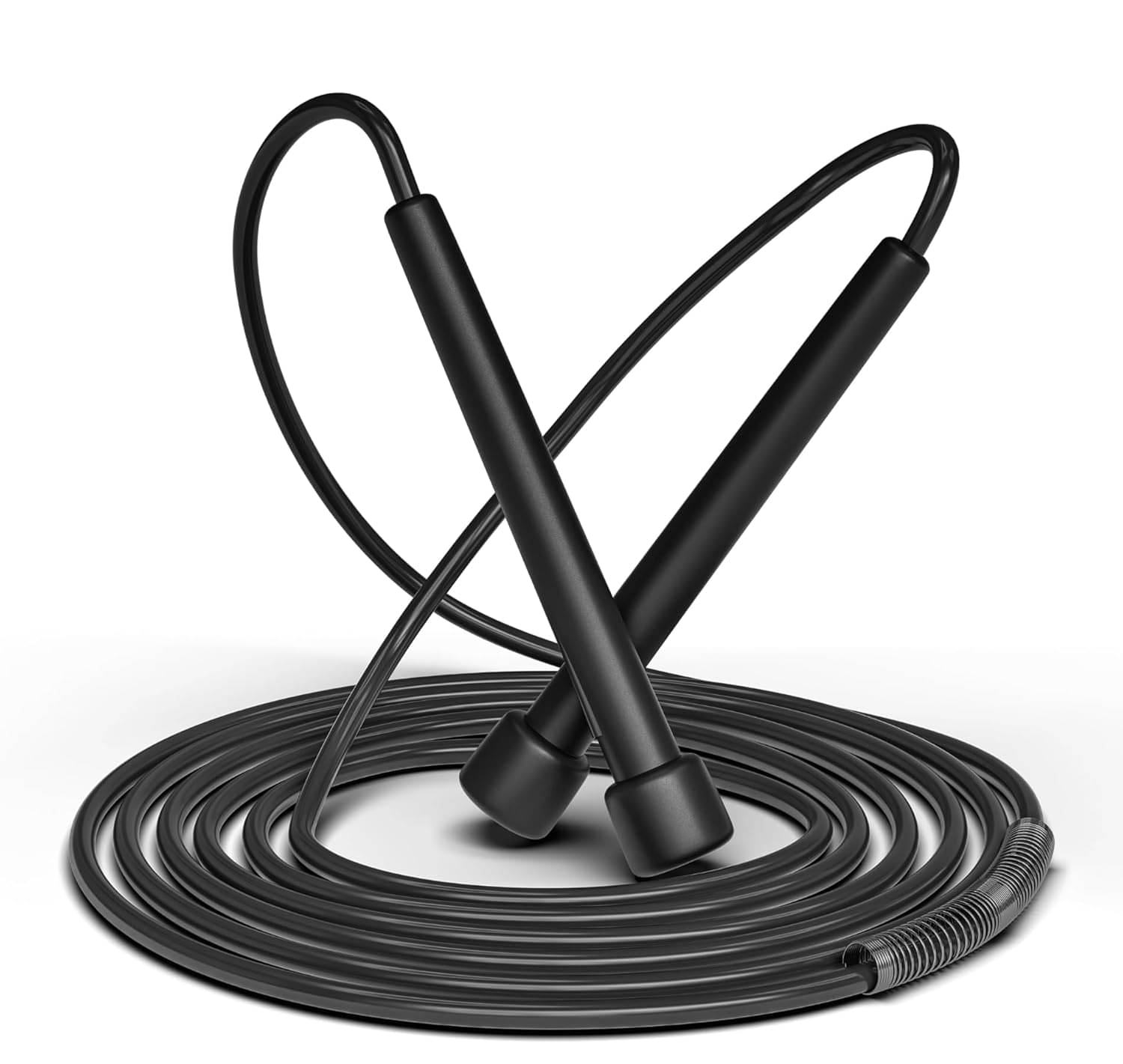     			Shopeleven Black Skipping Rope ( Pack of 1 )