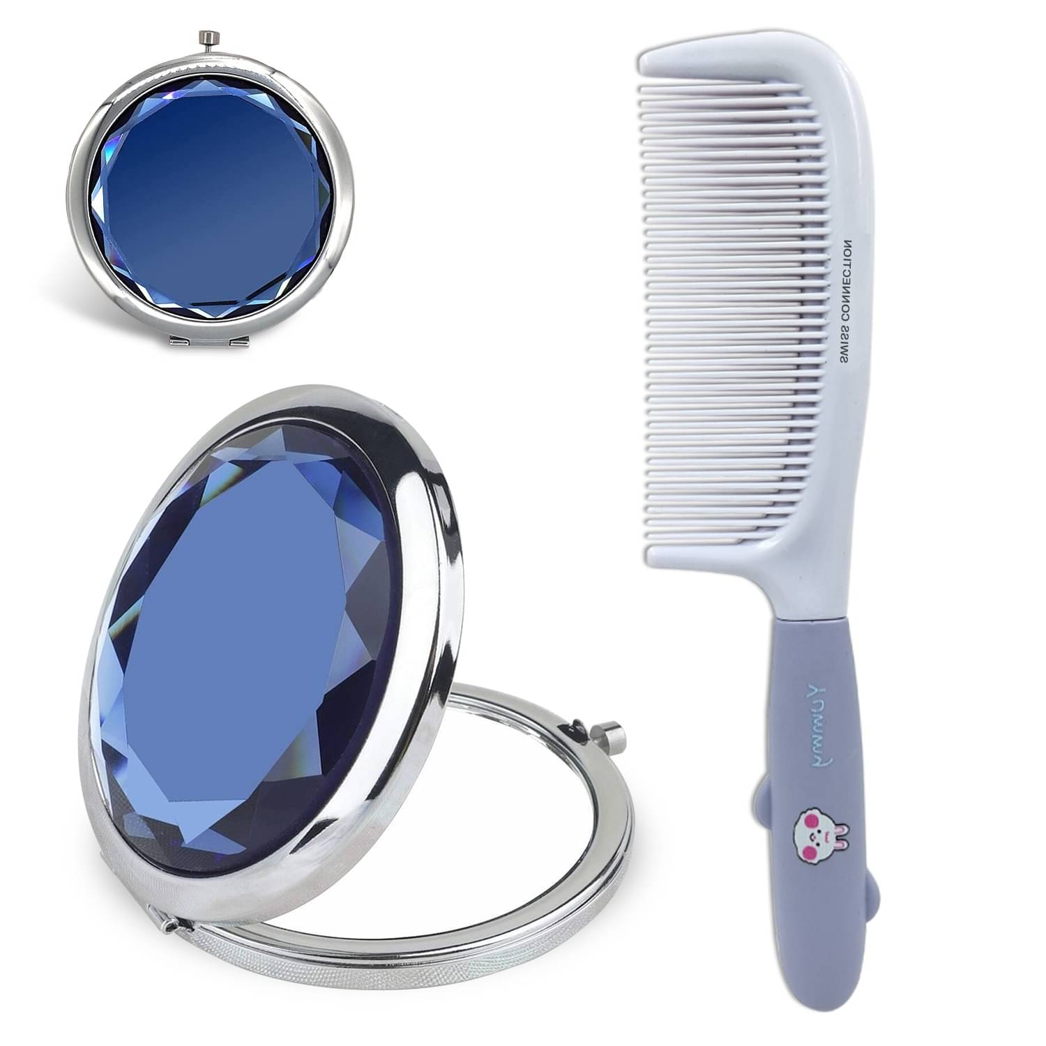 Swiss Connection Rattail Comb For All Hair Types ( Pack of 2 ) Swiss Connection Rattail Comb For All Hair Types ( Pack of 2 )