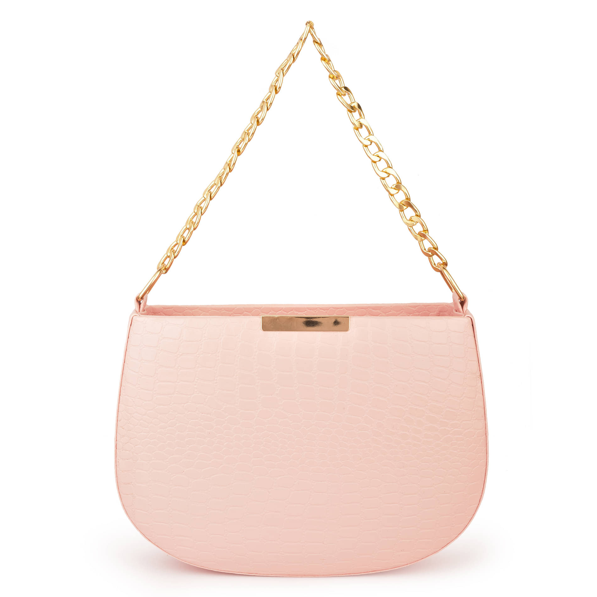     			Tyesco Sling Bag PU Set of 1 ( Pink )