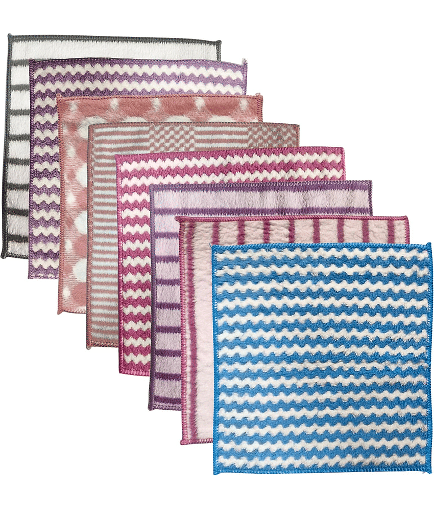 Ultra Absorbent and Super Soft Microfiber Pastel Colors (Random Designs & Color) (25 x 25 CM) Pack of 8 - Jewellery Sets | Buy online on ZillyBuy