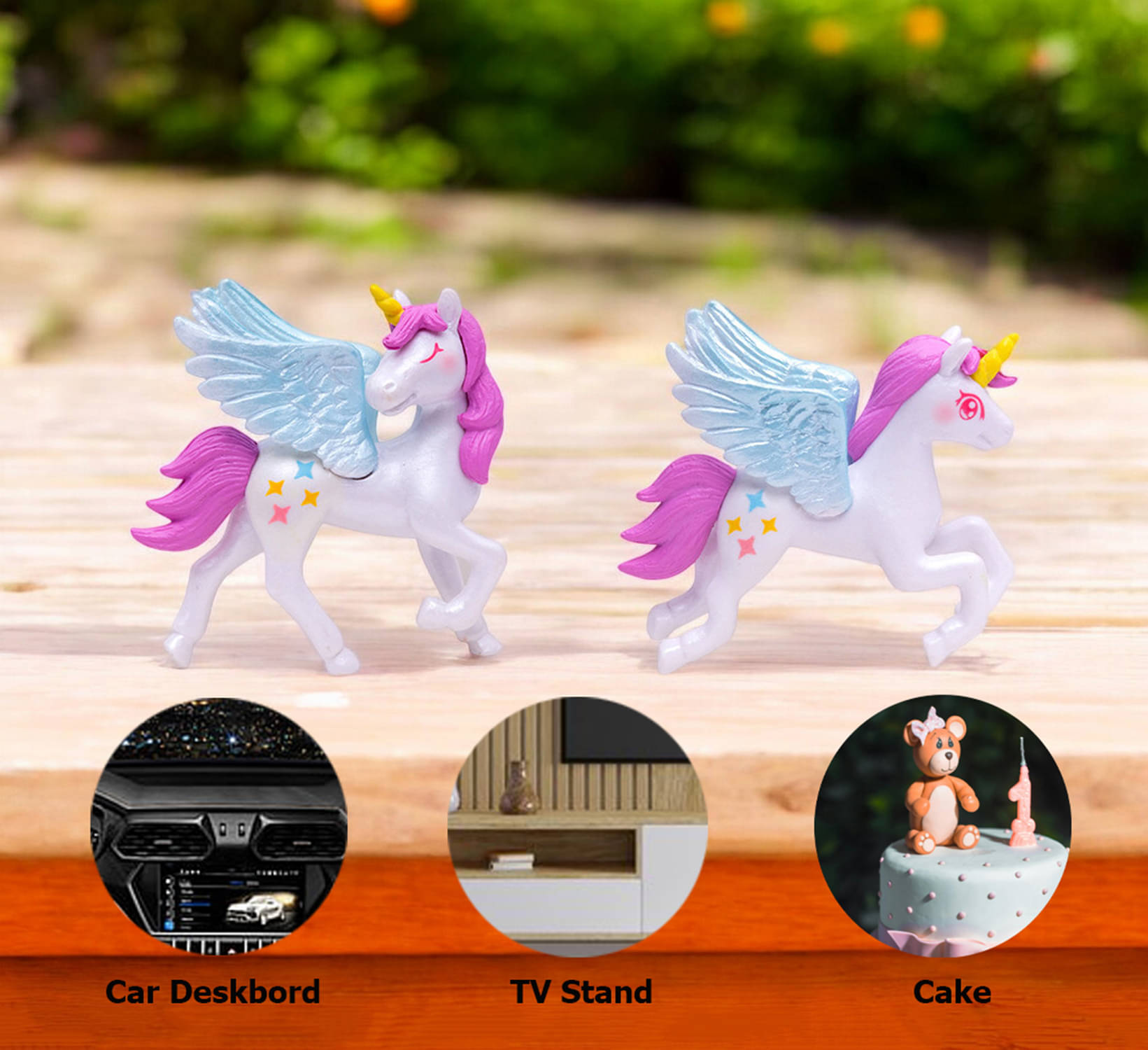     			Flenzy Animal Showpiece 5 cm - Pack of 2