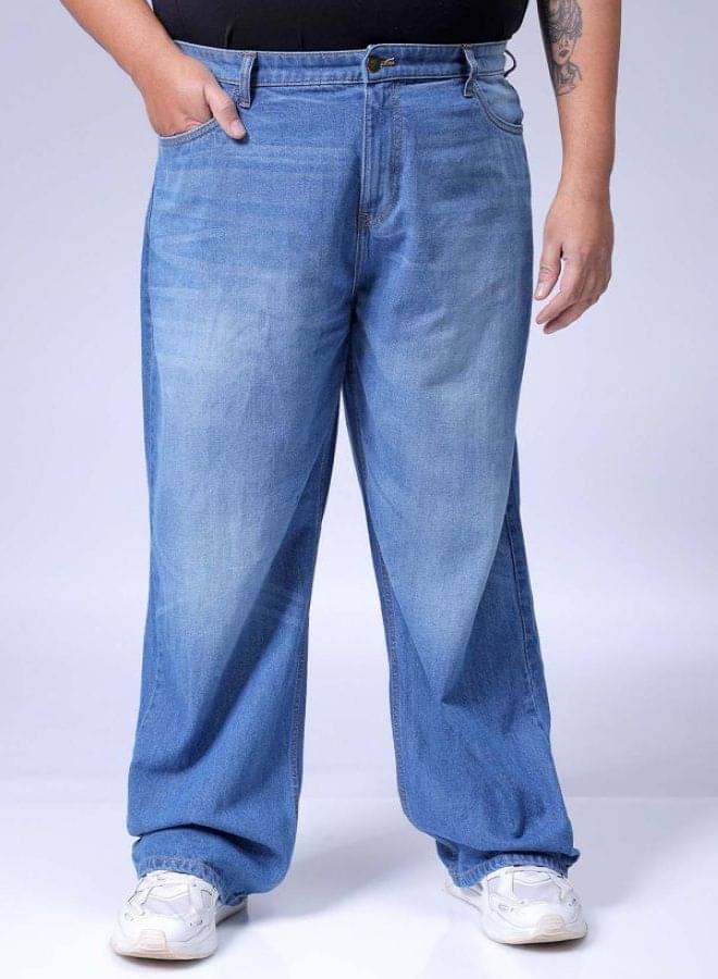     			HARDSODA Basic Men's Jeans - Blue ( Pack of 1 )