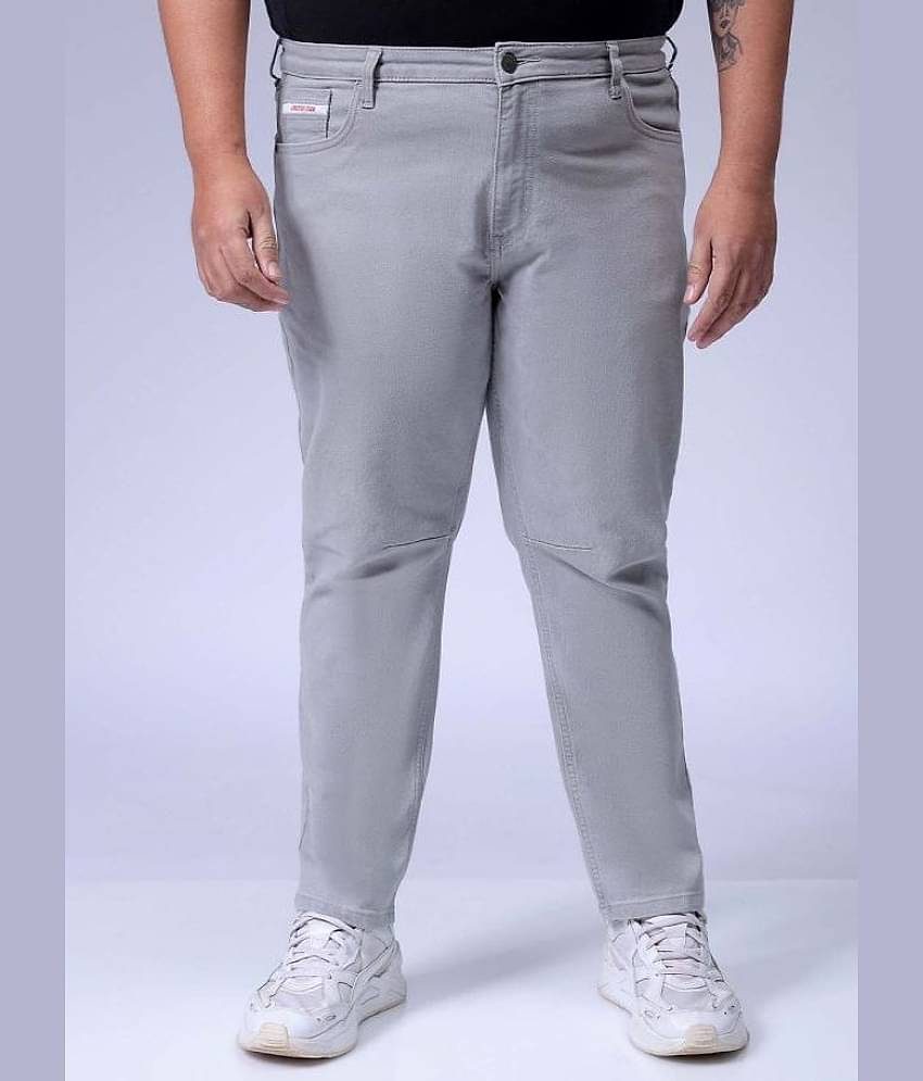 HARDSODA Regular Fit Basic Men's Jeans - Grey ( Pack of 1 )