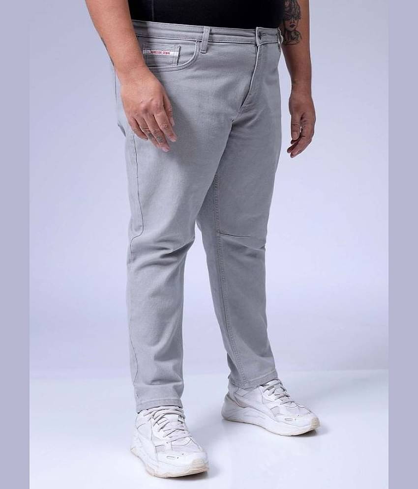 HARDSODA Regular Fit Basic Men's Jeans - Grey ( Pack of 1 )