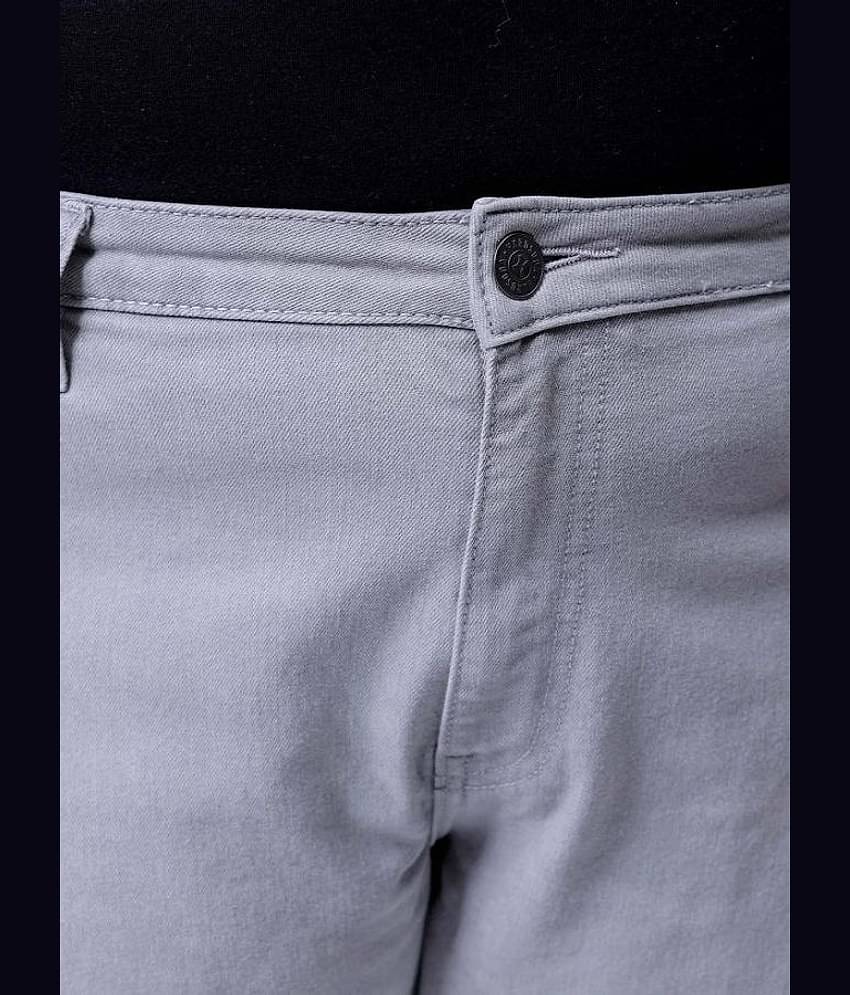 HARDSODA Regular Fit Basic Men's Jeans - Grey ( Pack of 1 )