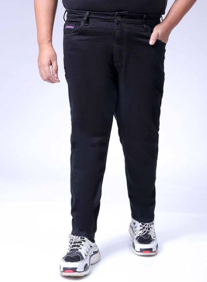 HARDSODA Regular Fit Basic Men's Jeans - Black ( Pack of 1 ) HARDSODA Regular Fit Basic Men's Jeans - Black ( Pack of 1 )