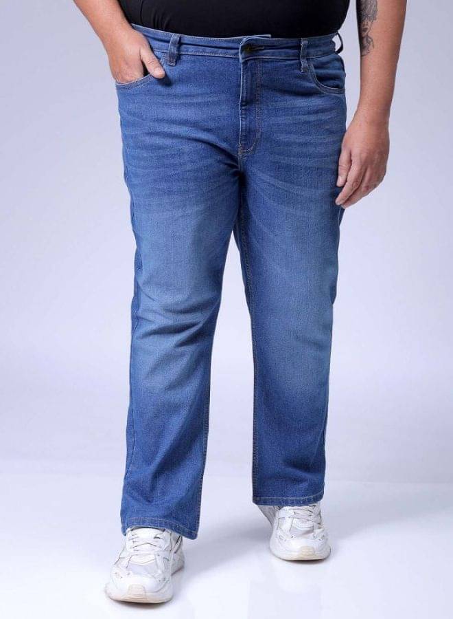 HARDSODA Regular Fit Bootcut Men's Jeans - Blue ( Pack of 1 ) HARDSODA Regular Fit Bootcut Men's Jeans - Blue ( Pack of 1 )