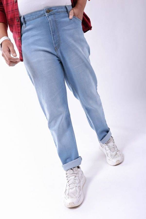     			HARDSODA Slim Fit Basic Men's Jeans - Light Blue ( Pack of 1 )