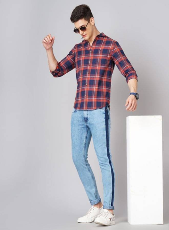     			HARDSODA Slim Fit Basic Men's Jeans - Blue ( Pack of 1 )