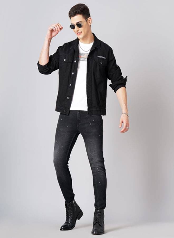 HARDSODA Slim Fit Clean Look Men's Jeans - Black ( Pack of 1 )     			HARDSODA Slim Fit Clean Look Men's Jeans - Black ( Pack of 1 )