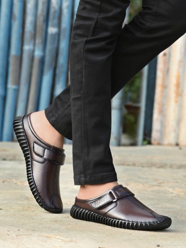Kastava Brown Men's Slip-on Shoes - Casual Shoes | Buy online on ZillyBuy