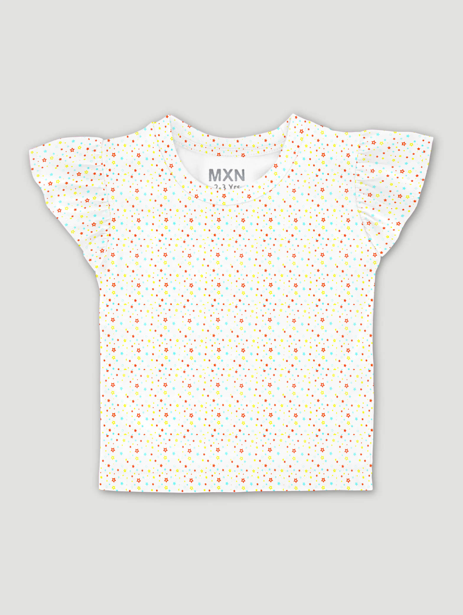     			MXN Pack of 1 Girls Cotton Blend Top ( White )