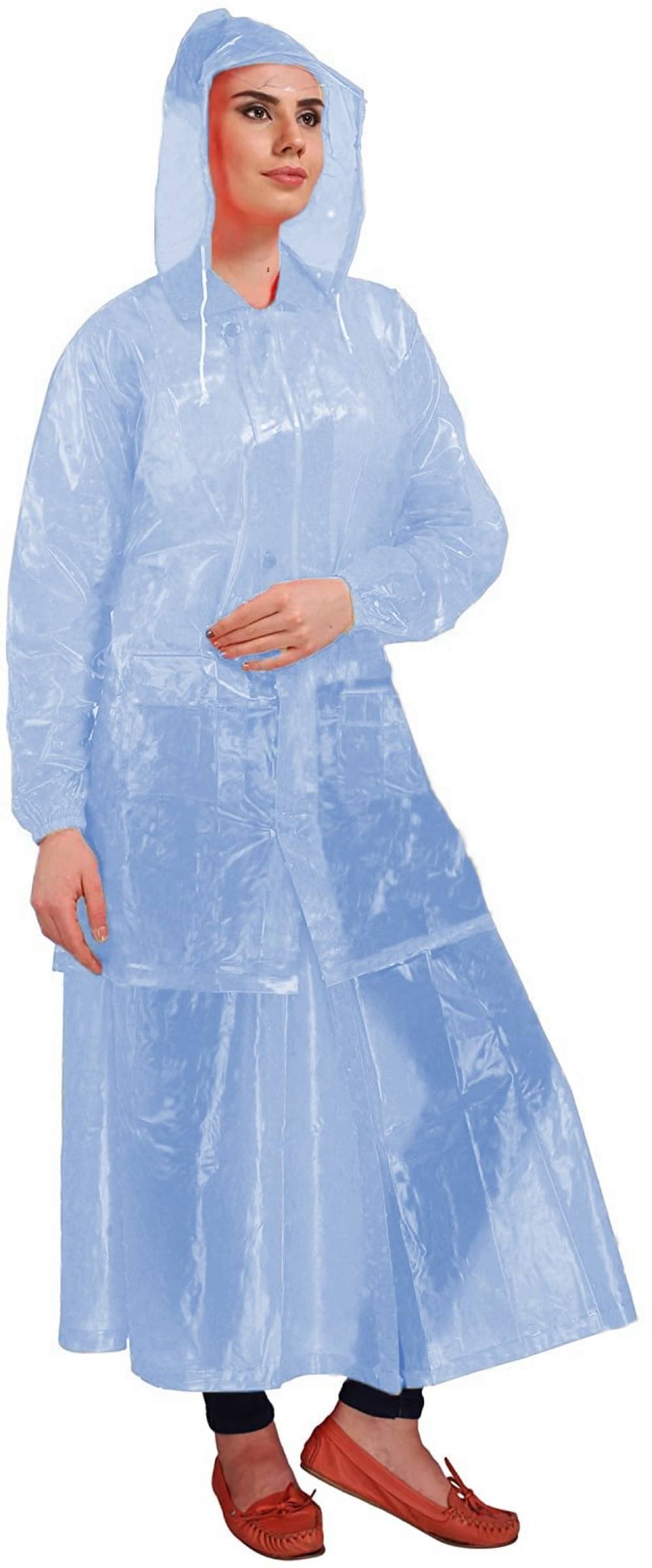 Reoutlook PVC Raincoat Set - Blue     			Reoutlook PVC Raincoat Set - Blue